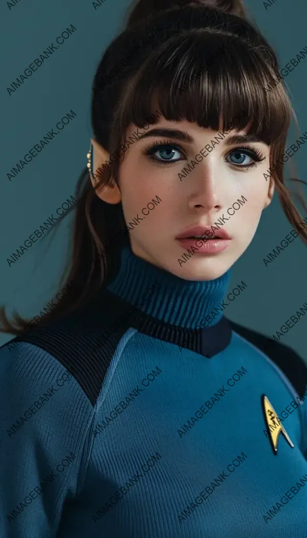 Emma Roberts Dressed as Spock: Star Trek Inspired Costume