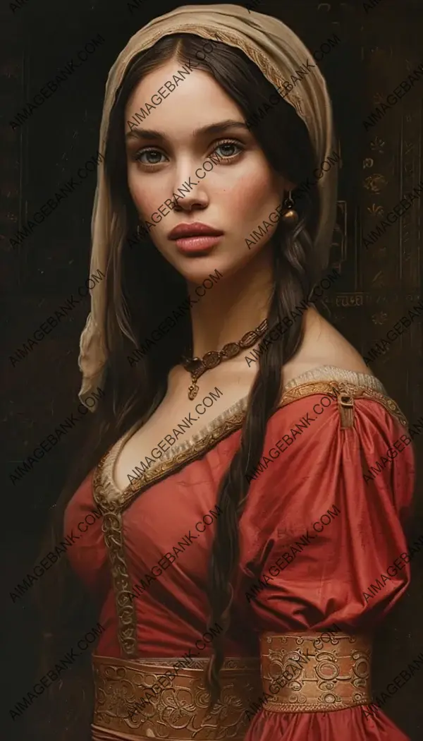 Megan Fox as Renaissa: Main Character Illustration