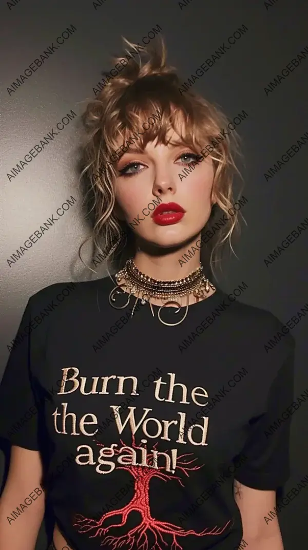 Fashion Statement: Taylor Swift Wearing &#8220;Burn the Witch&#8221; Shirt