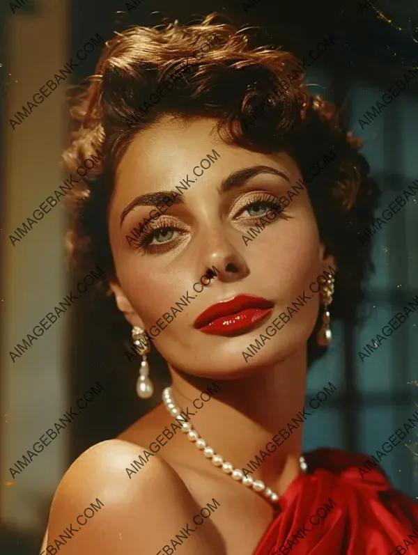 Sofia Loren 1959 Medium Shot: Timeless Elegance