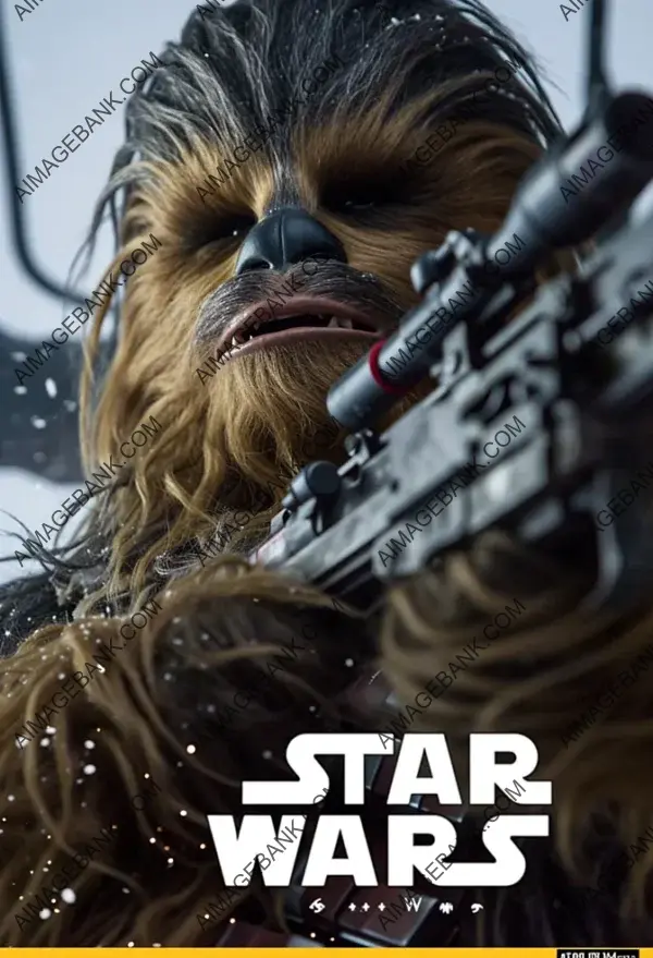 Star Wars Movie: Chewbacca and Boba Fett