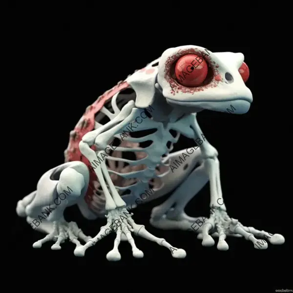 Red 3D Skeleton: B4C-F3KVC Design