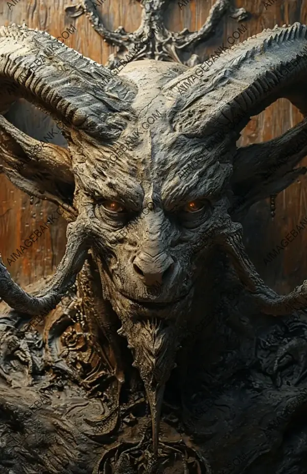 Sinister Villain: Satan Khan Reimagined with Black Series Aesthetic