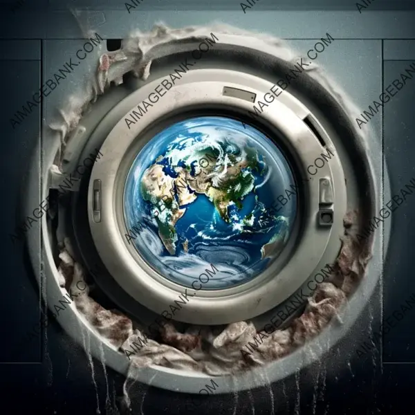 Washing Machine Wonderland: Journey into Another World