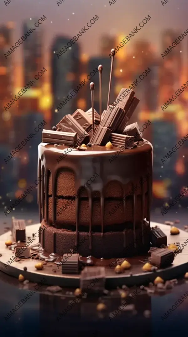 Decadent Chocolate City Cake: Celebrating World Chocolate Day