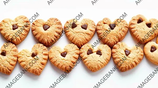 Heart-Shaped Maleytu Cookies: Sweet Delights