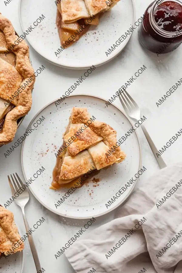 Baked Apple Pie Slices: Trio of Temptation