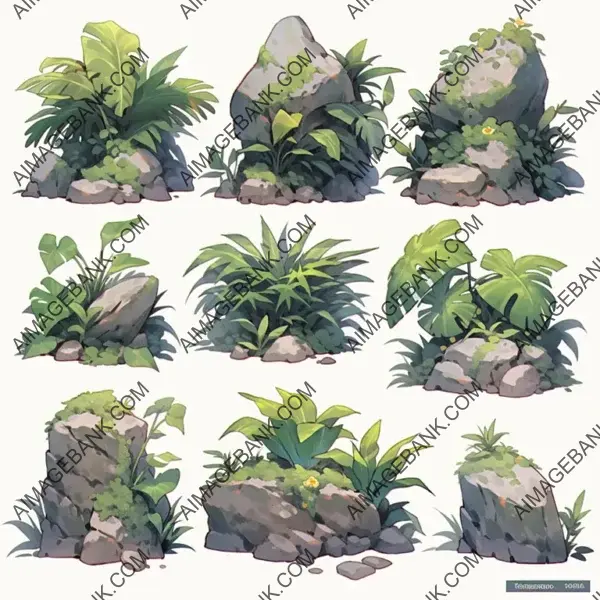 Tropical Environment Assets for 2D Games