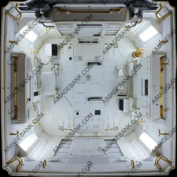 Overhead Clean Design: Space Station Floor Plan