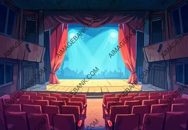 Theater Style: Animated Image Illustration