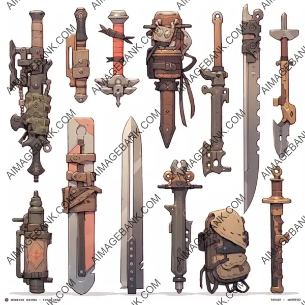 Unity Game Assets: Desert Weapons Collection