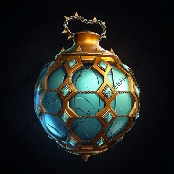 Holy Grenade: 3D Illustration