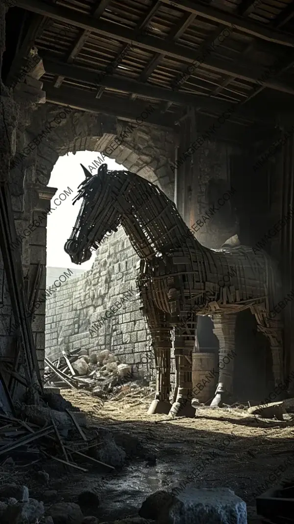 The Trojan Horse Inside Troy: Strategic Maneuver