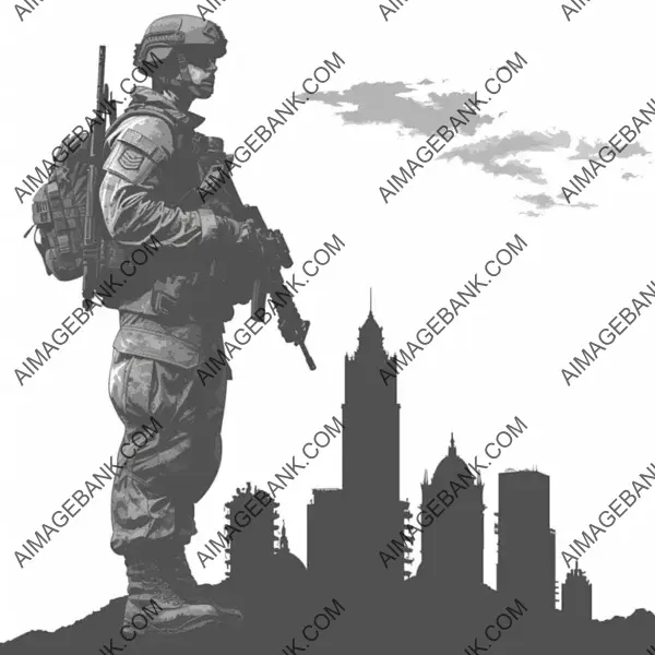 Logo Vector for Military Real Estate Company