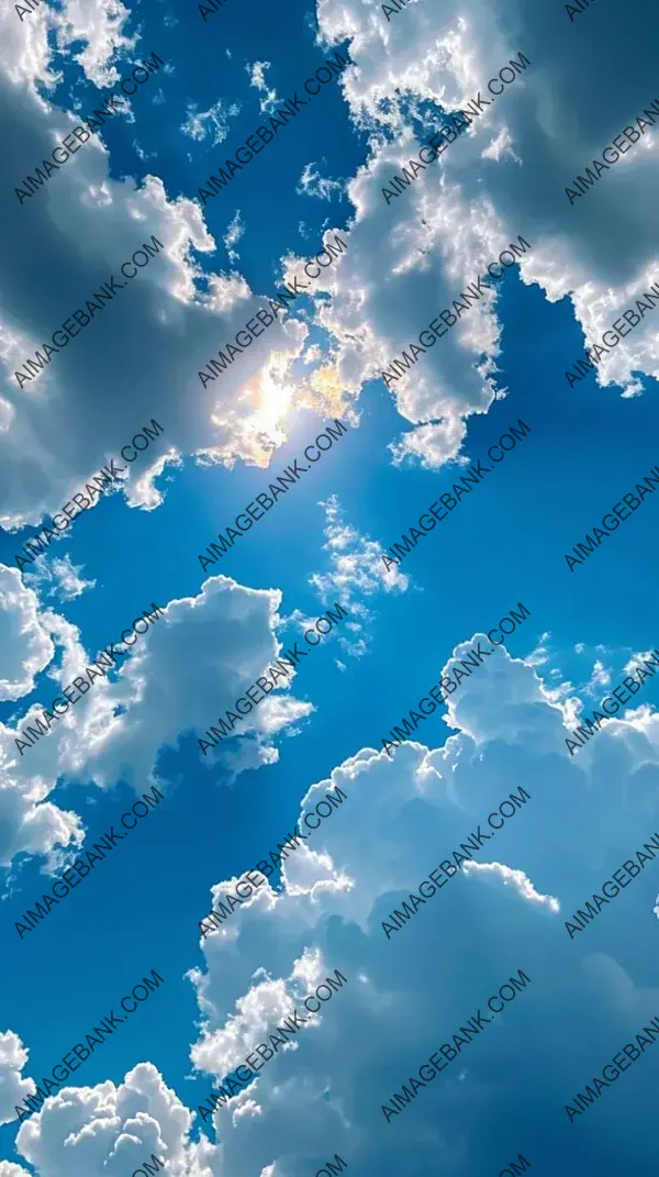 Vivid Blue Sky: Nature&#8217;s Serenity Captured