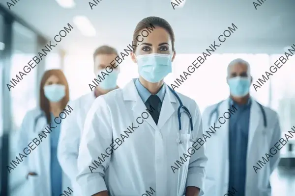 Professional Portrait of a Group of Doctors