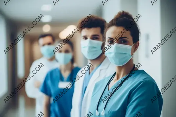 Doctor&#8217;s Unity: Professional Portrait of a Medical Team