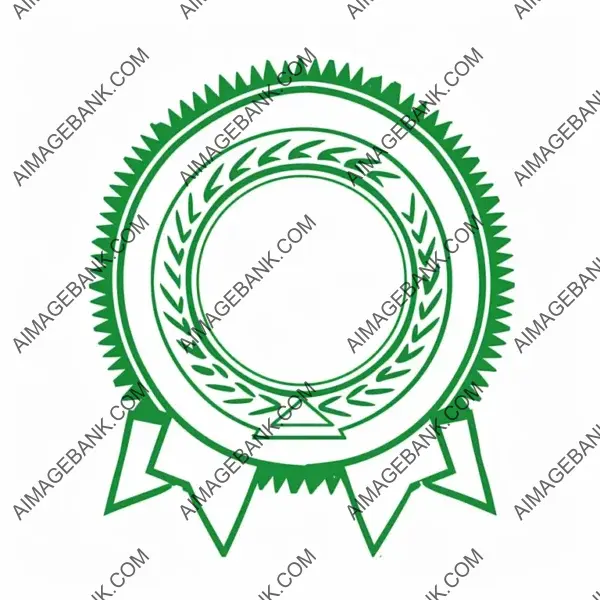 Official Authentication: Logo Design Representing a Verified and Notarized Seal Certificate