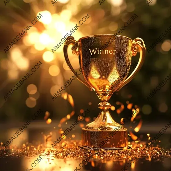 Trophy of Excellence: Shiny Gold Award