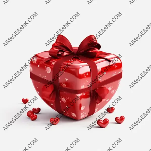 Romantic Valentine&#8217;s Gift: Heart-Shaped Box