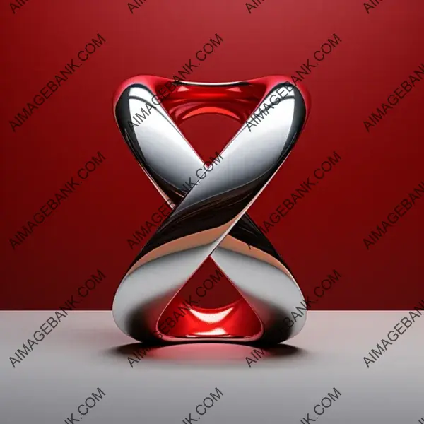 Silver Person Symbol with Stylish Design